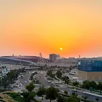 Luxury 4 Bedroom Apartment With Ferrari World And Sea Views, Yas Island Waterfront, Pool, Gym, Playground, Walk To Yas Mall